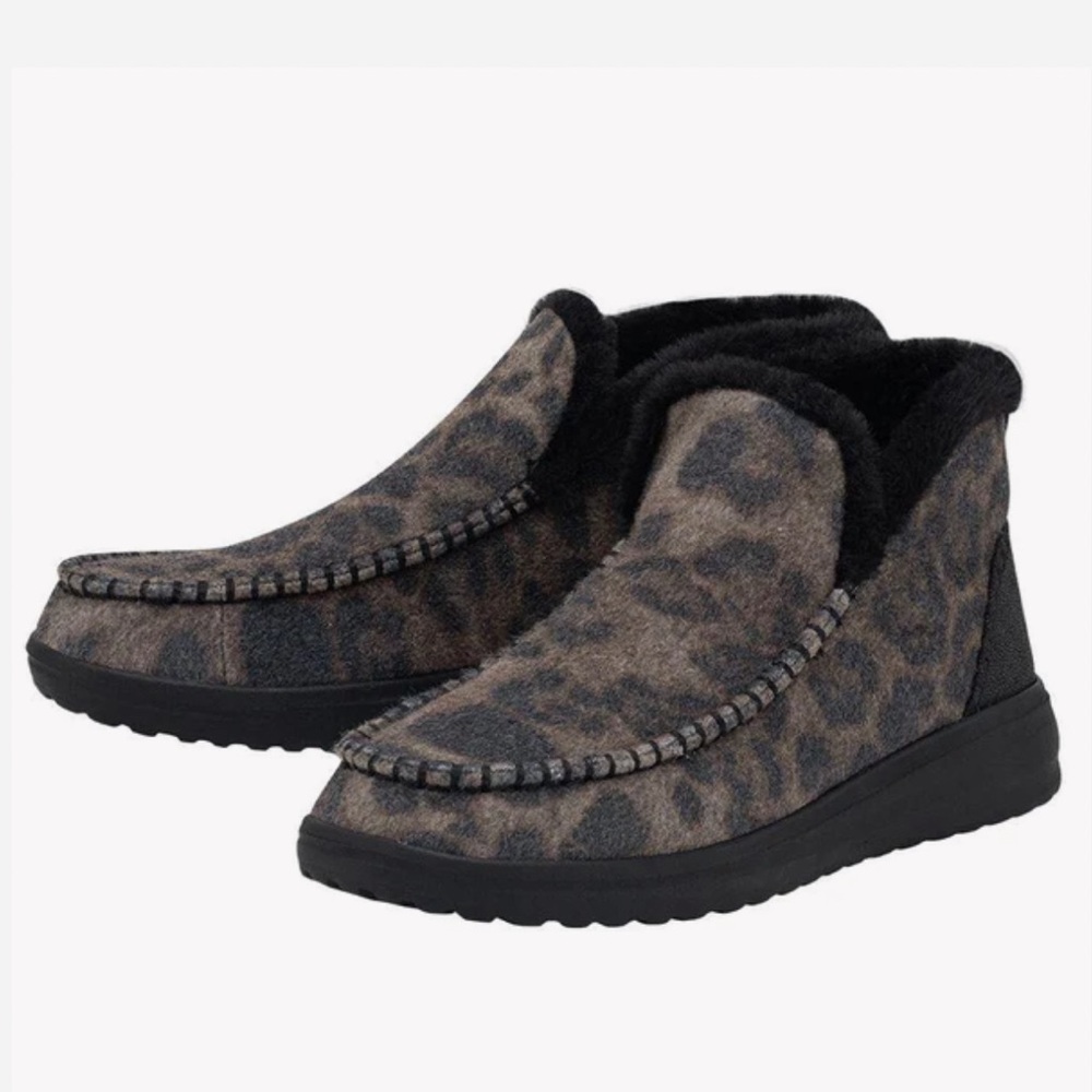Hey Dudes Denny Leo Nut Moccasin Bootie